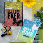 Tim Holtz Ranger Clear DISTRESS EMBOSSING INK PAD Ranger TIM21643 Tiny Prints Cards | color-code:ALT03