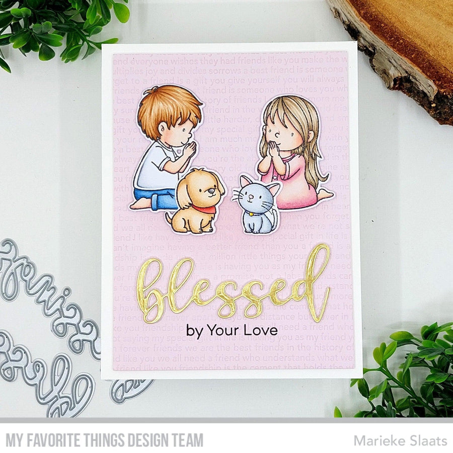 My Favorite Things Twice Blessed Dies Die-Namics mft2499 Blessed By Your Love | color-code:alt1