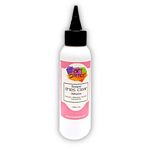 Art Glitter Designer Dries Clear Adhesive 4oz Glue ddc04