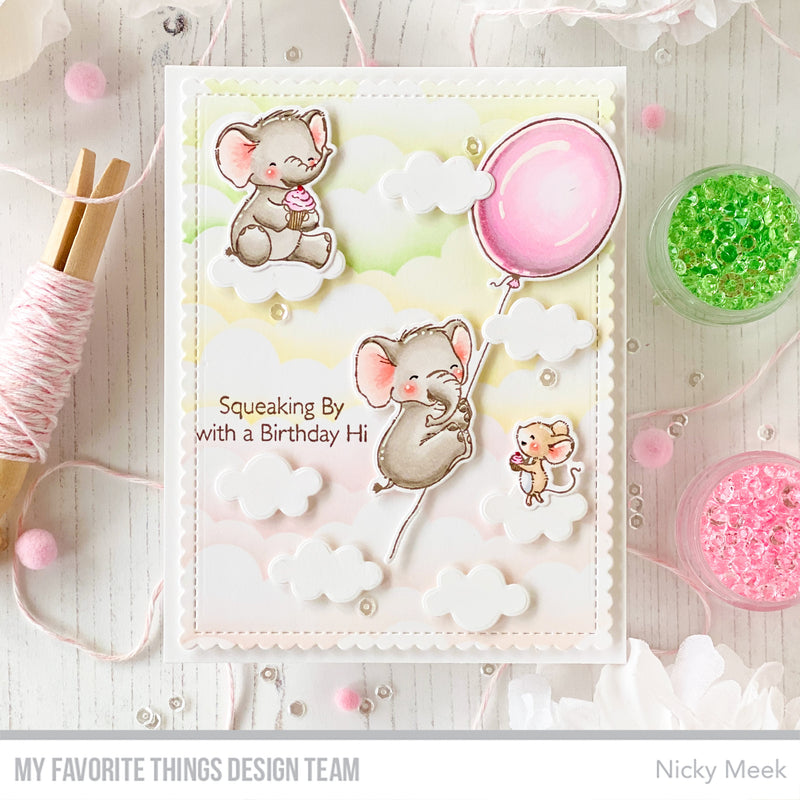 My Favorite Things Unforgettable Birthday Clear Stamps sy56 Birthday Hi Pastels | color-code:ALT01