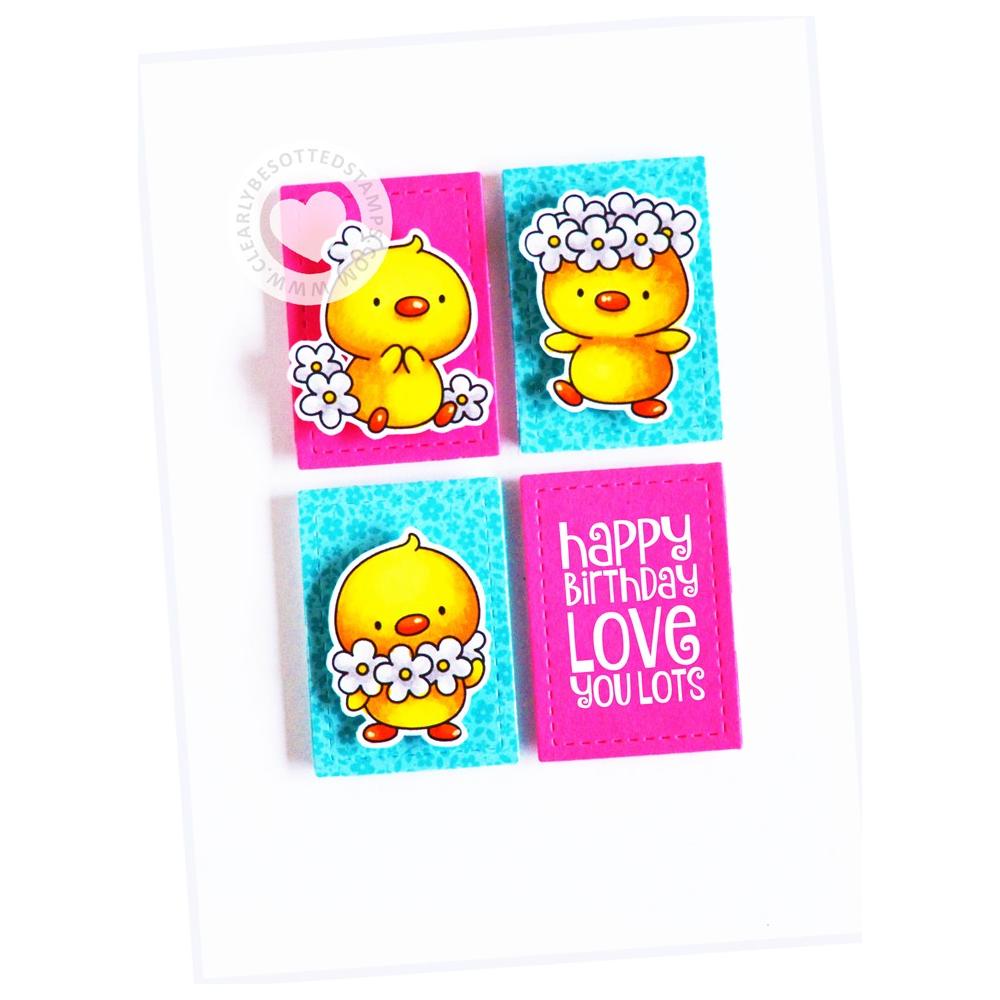 Clearly Besotted Oops A Daisy Clear Stamps birthday love