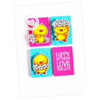 Clearly Besotted Oops A Daisy Clear Stamps birthday love