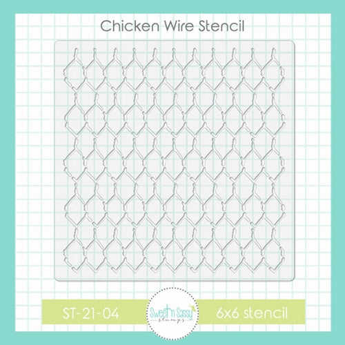 Creative Worship Chicken Wire Stencil st-21-04