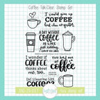 Creative Worship Coffee Talk Clear Stamp Set sns-20-037