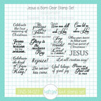 Creative Worship Jesus Is Born Clear Stamp Set sns-14-027