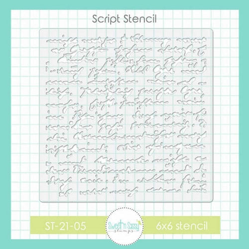 Creative Worship Script Stencil st-21-05