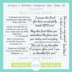 Creative Worship Scripture And Sentiment Companions Clear Stamp Set sns-14-039