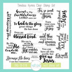 Creative Worship Timeless Hymns Clear Stamp Set sns-18-018