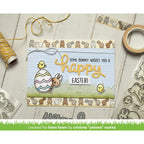 Lawn Fawn Hop To It Washi Tape lf3088 Happy Easter Card
