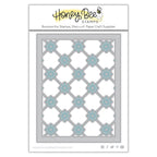 Honey Bee Delicate Daisy A2 Cover Plate Top Die hbds-dela2t Metal Outline