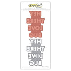 Honey Bee Love Bug Hot Foil Plate hbds-foillb