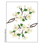 Honey Bee Lovely Layers Dogwood Dies hbds-lldgw A2 Size Reference