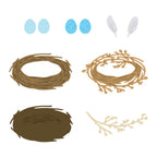 Honey Bee Lovely Layers Nest Dies hbds-llnes Components