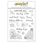 Honey Bee Spring Meadow Clear Stamp Set hbst-484