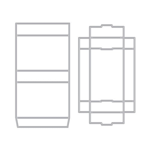 Hero Arts Fancy Cuts Dies 3D MATCHBOX DF113