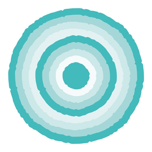 Honey Bee Deckle Edge Circles Dies hbds-dec