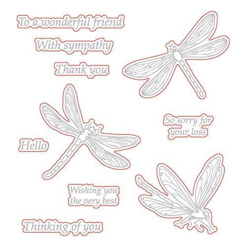 Honey Bee Dragonfly Dies hbds-415