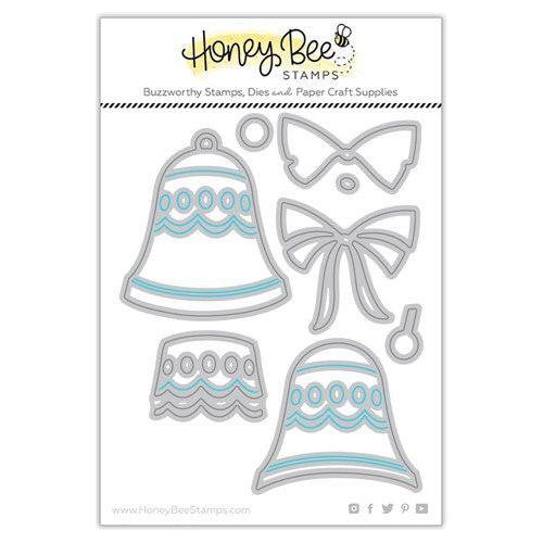 Honey Bee Layering Holiday Bells Dies hbds-lhbel