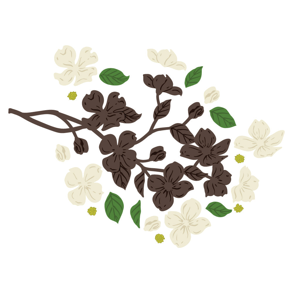 Honey Bee Lovely Layers Dogwood Dies hbds-lldgw
