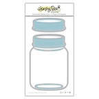Honey Bee Mason Jar Vase Dies hbds-masjv in Package