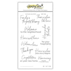 Honey Bee No Place Like Home Clear Stamp Set hbst-486
