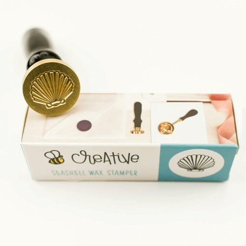 Honey Bee SEASHELL Wax Stamper hbtl-ws-seash