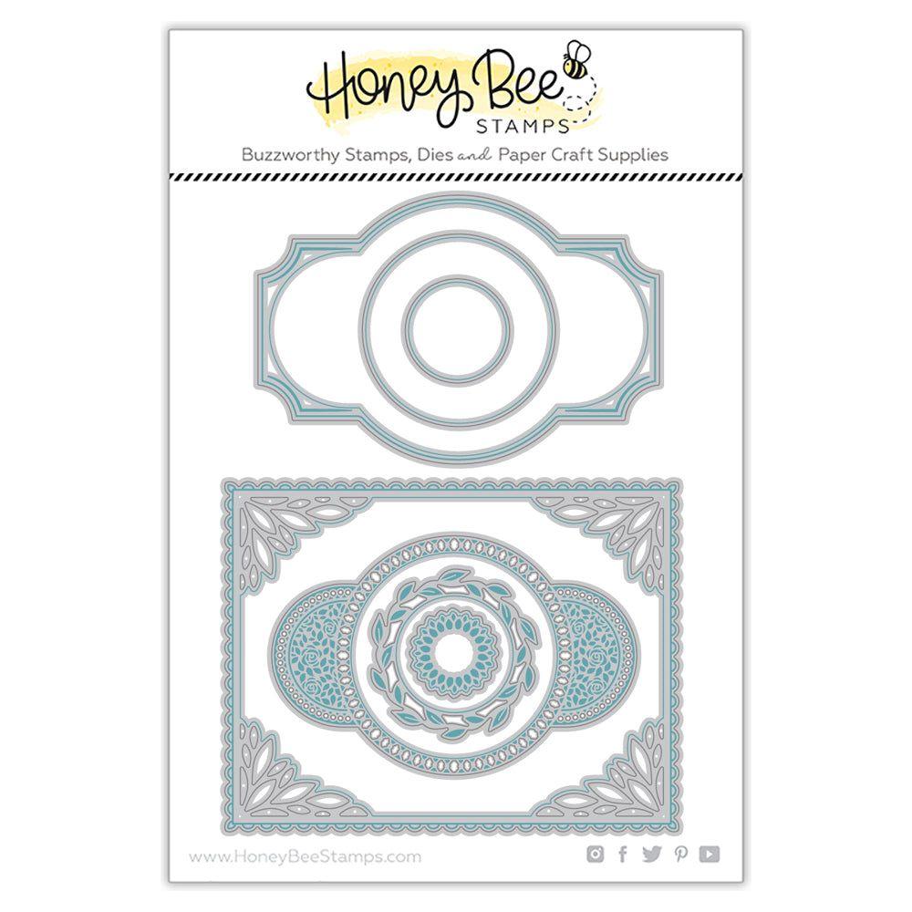 Honey Bee Spring Vine Layering Frames Dies hbds-svlfm