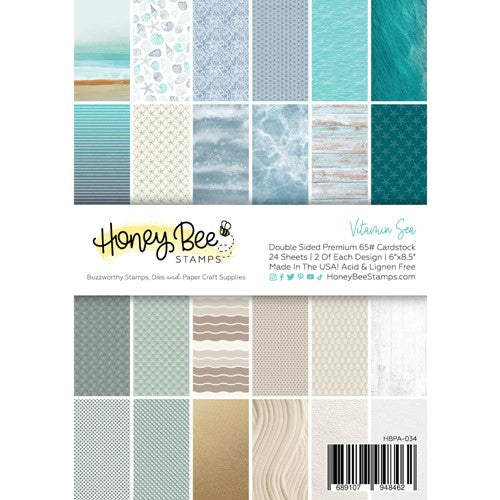 Honey Bee VITAMIN SEA 6 x 8.5 Paper Pad hbpa-034