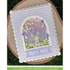Lawn Fawn What's Sewing On 6x6 Inch Petite Paper Pack lf3118 miss you bunny card