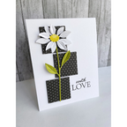 Simon Says Stamp FIVE SQUARES Wafer Dies sssd112839 Squares With Love Card | color-code:ALT05