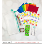 Simon Says Stamp Classic Color JUNIOR MESH ZIPPER BAG st0095 Customizable Card Set | color-code:ALT01