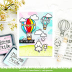 Lawn Fawn Fly High Clear Stamps lf3069 sky's the limit card