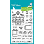 Lawn Fawn Wheely Great Day Clear Stamps lf3071
