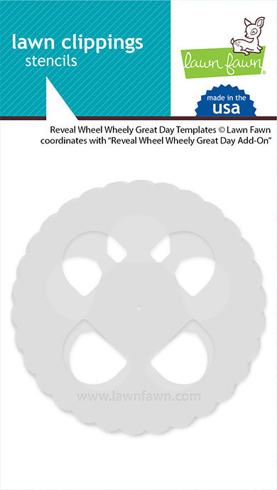 Lawn Fawn Reveal Wheel Wheely Great Day Templates lf3074