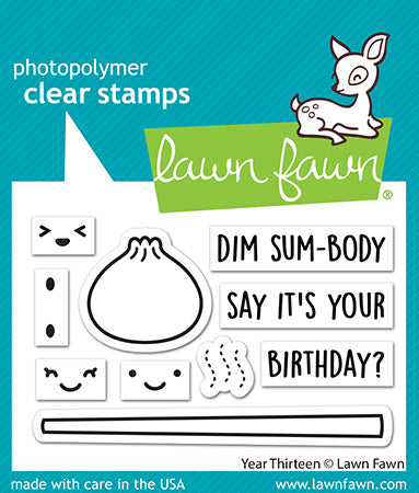 Lawn Fawn Year Thirteen Clear Stamps lf3084