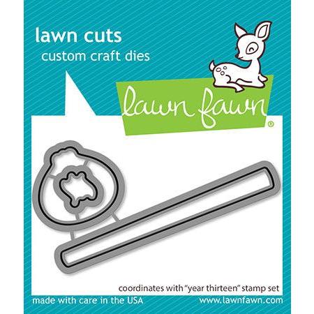 Lawn Fawn Year Thirteen Dies lf3085