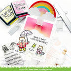 Lawn Fawn Pull 'n Pop Pull Tabs Dies lf3090 look for rainbows after effect | color-code:ALT2