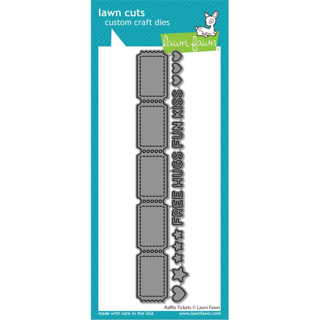 Lawn Fawn Raffle Tickets Dies lf3096