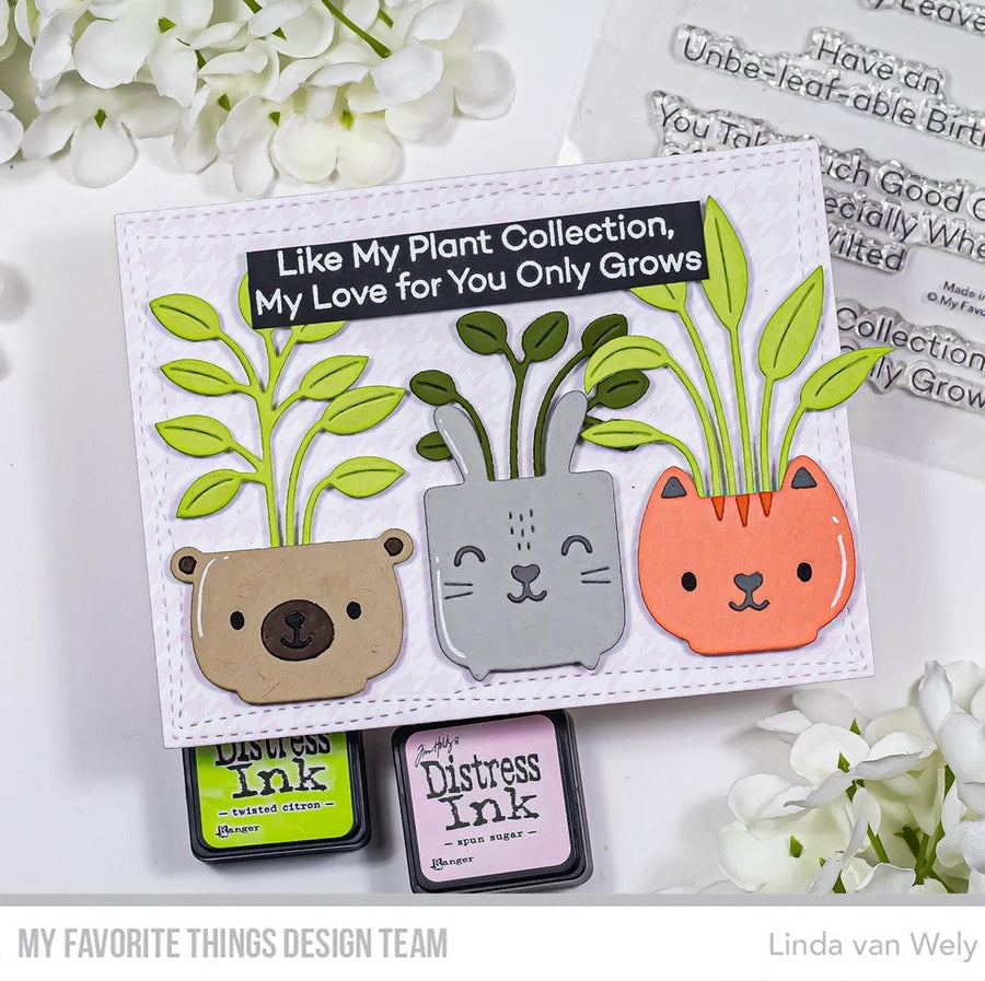 My Favorite Things Springing for Houndstooth 6x6 Inch Paper Pad ep107 Plant Collection | color-code:alt3