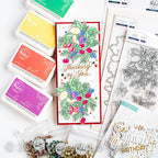 PinkFresh Studio Fruitalicious Stencil Set 189923 Thinking Of You | color-code:ALT01