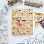 PinkFresh Studio Fruitalicious Stencil Set 189923 You're Sweet Card | color-code:ALT02