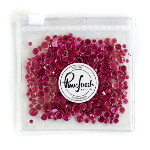 Pinkfresh Studio Magenta Glitter Drops pf100es
