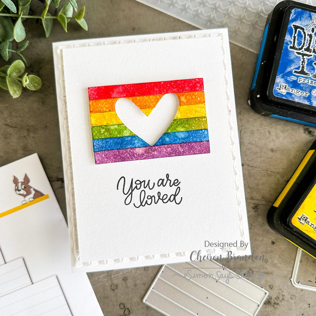 Simon Says Stamp Pride Flags Wafer Die sssd112818 Dear Friend
