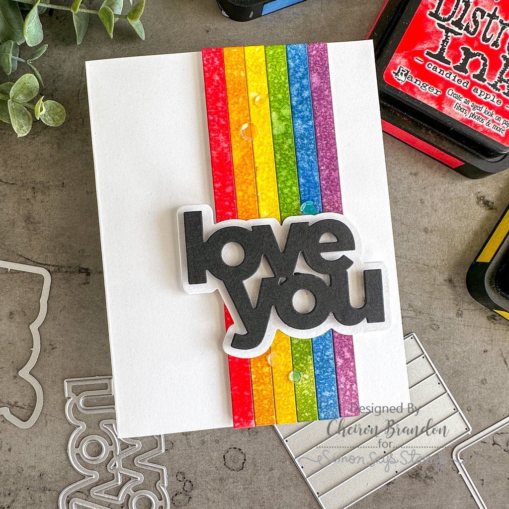 Simon Says Stamp Pride Flags Wafer Die sssd112818 Dear Friend