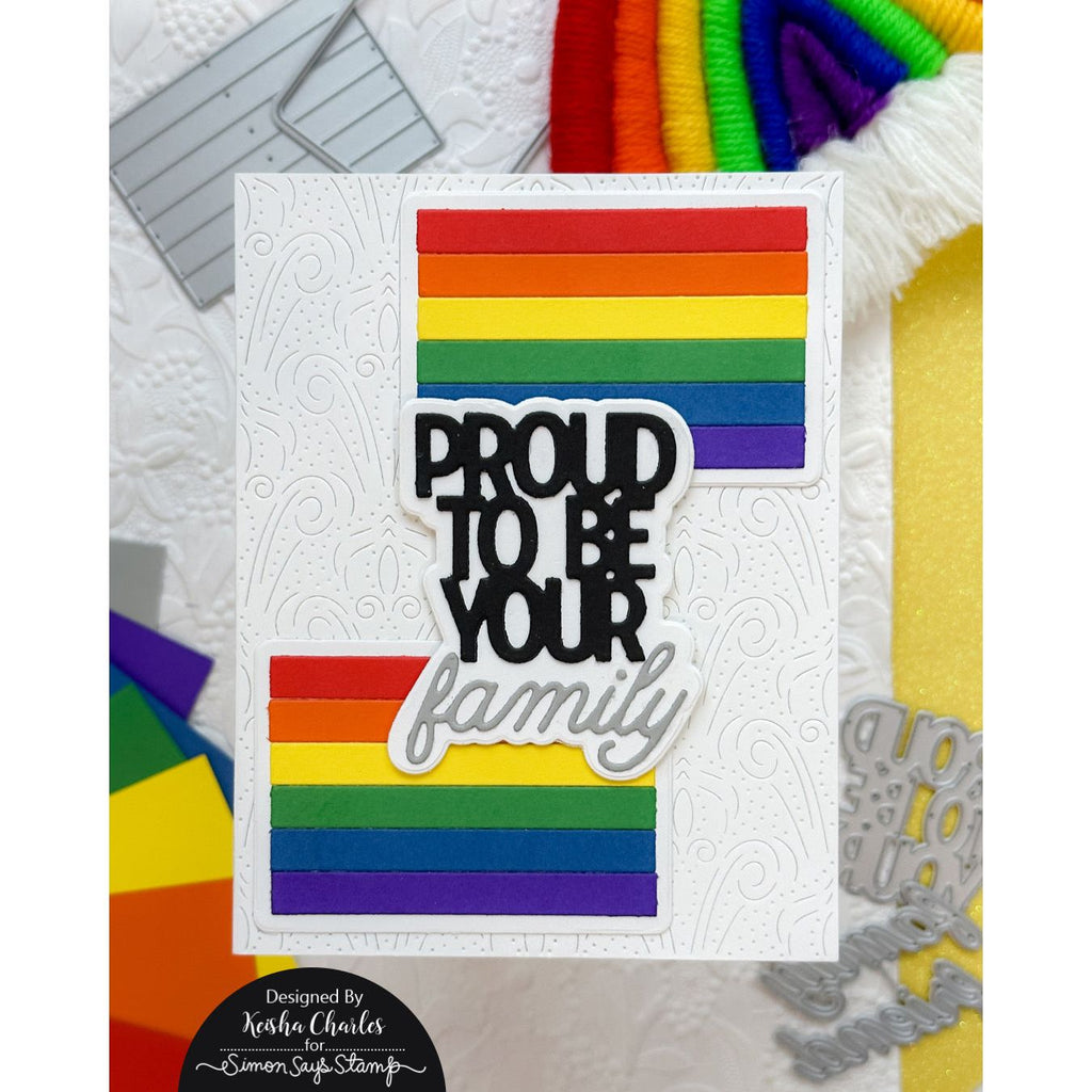 Simon Says Stamp Pride Flags Wafer Die sssd112818 Dear Friend