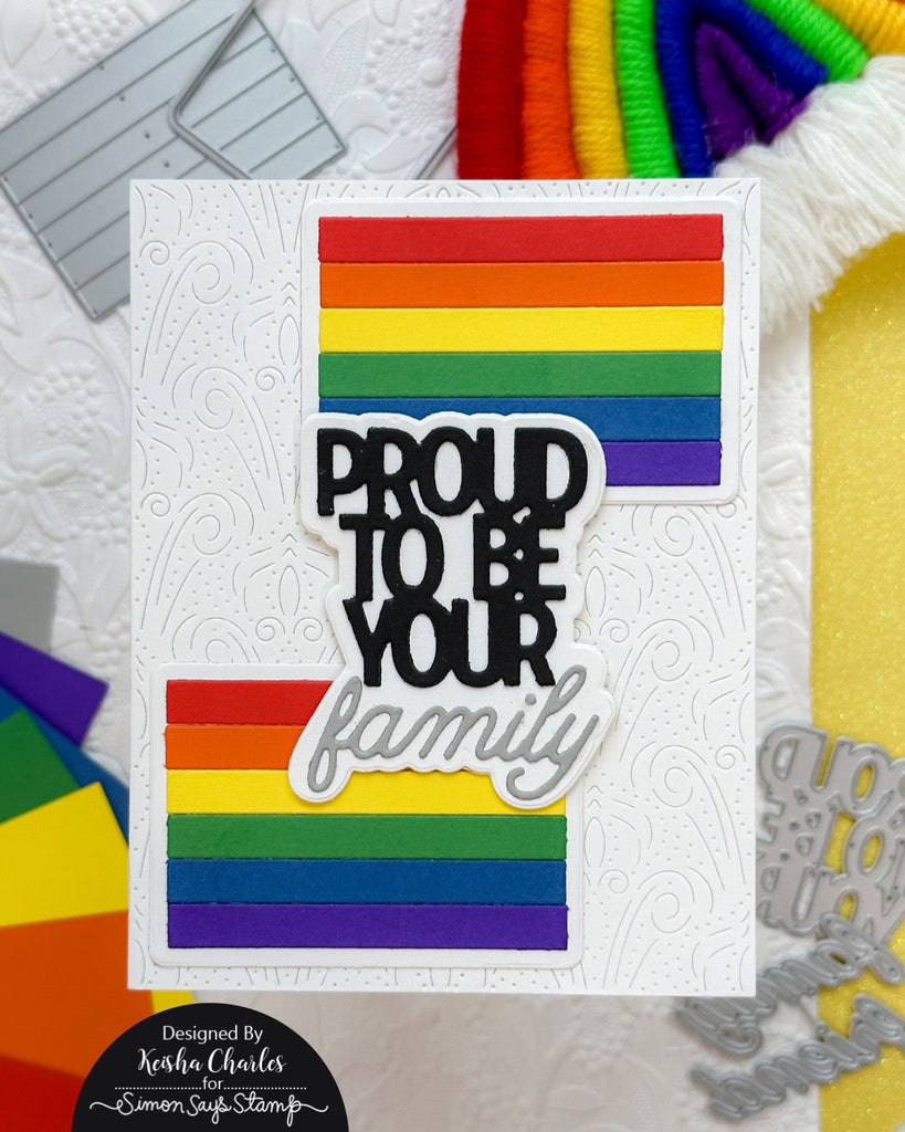 Simon Says Stamp Pride Flags Wafer Die sssd112818 Dear Friend