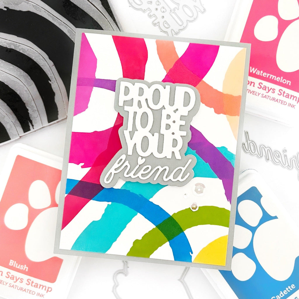 Simon Says Stamp Proud To Be Your Wafer Dies sssd112819
