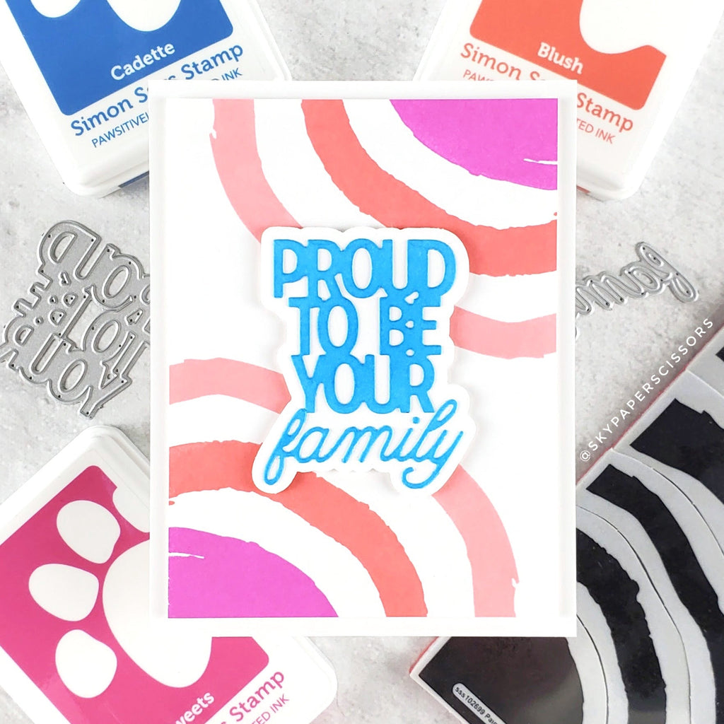 Simon Says Stamp Proud To Be Your Wafer Dies sssd112819