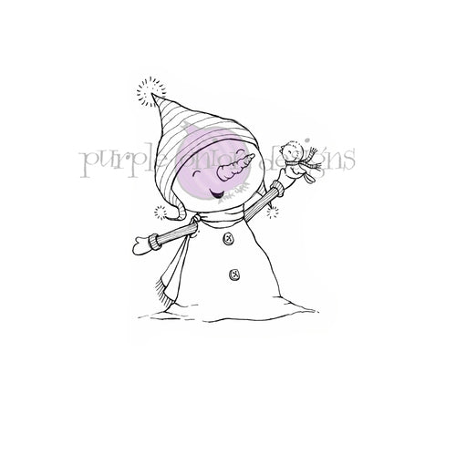 Purple Onion Designs Bianca And Neve Unmounted Cling Stamp pod1152