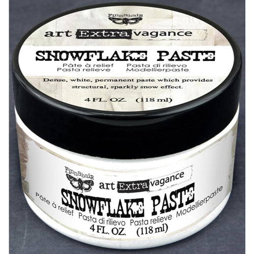 Redesign With Prima Marketing Snowflake Paste Finnabair Art Extravagance 962906